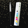 Ручка шариковая PARKER 'Jotter Plastic CT', корпус черный, ежедневник А5 черный, золотой срез, пакет, 880894