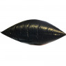 Мешки для мусора ПВД 200л 40мкм 50шт/уп черные 90х130см Luscan, комплект 50 шт