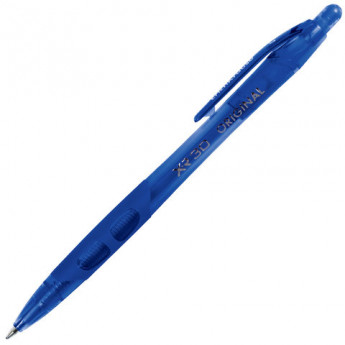 Ручка шариковая ERICH KRAUSE, автоматическая, "XR-30", корпус бело-голубой, 0,7 мм, синяя, 17721