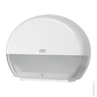 Диспенсер для туалетной бумаги в мини-рулонах Tork "Elevation"(Т2) пластик, механический, белый
