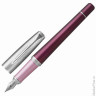 Ручка перьевая PARKER "Urban Premium Dark Purple CT", корпус темно-пурпурный, анодированный алюминий, хром, 1931567, синяя