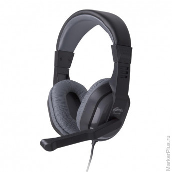 Гарнитура RITMIX RH-534M Gray Компьютерная 3,5 мм TRS (15119392)