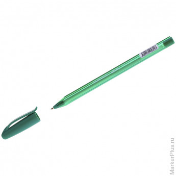 Ручка шариковая Paper Mate "InkJoy 100" зеленая, 1,0мм трехгран., 50 шт/в уп