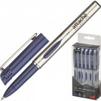 Ручка гелевая Attache Selection Glide Megaoffice 0.3 мм, синяя, неавтом