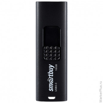 Память Smart Buy "Fashion" 16GB, USB 3.0 Flash Drive, черный