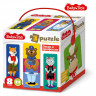 Пазлы тройные 24 эл Baby Toys "Звери и профессии"