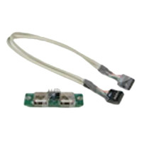 Модуль Chenbro плата с двумя портами USB3.0 (80H02342301A0), W/CABLE 750mm