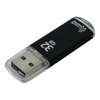 Накопитель Smartbuy V-Cut, 32Gb, USB 2.0, чер, SB32GBVC-K
