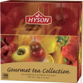 Чай HYSON черн. Gurmet Tea Collection 60 пак x 1.5гр/уп Чай HYSON черн. Gurmet Tea Collection 60 пак x 1.5гр/уп