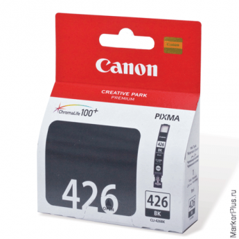 Картридж струйный CANON (CLI-426Bk) Pixma MG5140/MG5240/MG6140/MG8140, черный, оригинальный, 4556B00