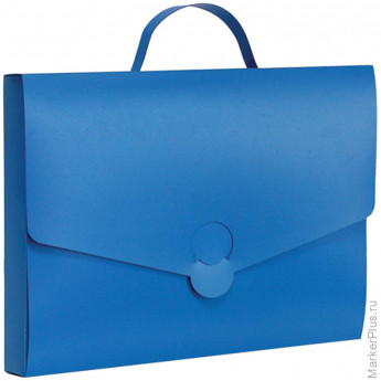 Папка-портфель архивная "Standard", 30мм, 600мкм, синяя