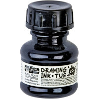 Тушь акриловая KOH-I-NOOR плакатная 20гр, черная, флакон 0141701002LP