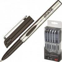 Ручка гелевая Attache Selection Glide Megaoffice 0.3 мм, черная,неавтом.