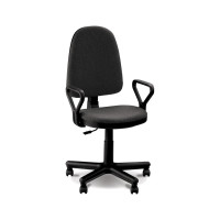 Кресло оператора "Престиж", ткань чёрная