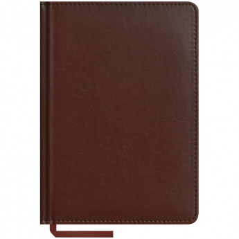 Ежедневник недатированный, A5, 160л., кожзам "Caprice", коричневый