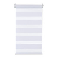 Жалюзи ARX_Рулонная штора день/ночь Бейс Белый 100x160 Мини