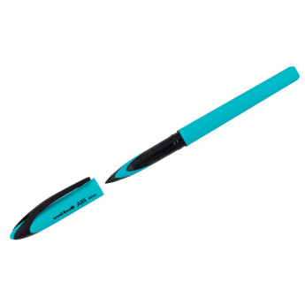 Ручка-роллер Uni "Uni-Ball Air UBA-188E" синяя, 0.5 мм, голубой корпус 12 шт/в уп