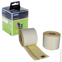Картридж для принтеров этикеток DYMO Label Writer, этикетка 190х59 мм, в рулоне, 110 шт./рулоне, для, комплект 110 шт