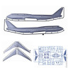 Модель для склеивания САМОЛЕТ, "Авиалайнер пассажирский американский Боинг 747-8", 1:144, ЗВЕЗДА, 70