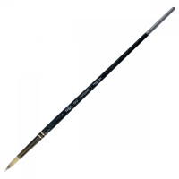 Кисть художественная синтетика Гамма 'Модерн', круглая №8, длинная ручка