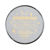 Краска для лица и тела Snazaroo, 18мл, серебро металлик