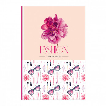 Записная книжка А5 80л. BG 'Fashion', матовая ламинация, блок в точку