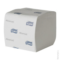 Бумага туалетная листовая TORK Premium(ZZ-сложение)(Т3) 2сл, 252листов/пач, белая, мягкая 30 шт/в уп