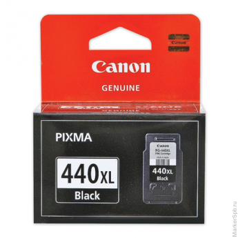 Картридж струйный CANON (PG-440XL) PIXMA MG2140/3140/3540/4240, черный, оригинальный, ресурс 600 стр
