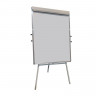 Флипчарт магнитно-маркерный Комус 100х70см на треноге регул.высота серый