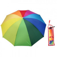 Зонт механический Радуга, ветроустойчивый 653116