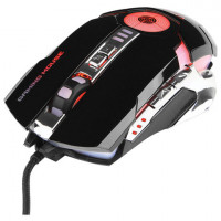 Мышь проводная игровая GEMBIRD MG-530, USB, 5кнопок+1колесо-кнопка, оптическая, черная