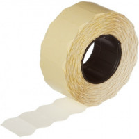 Этикет-лента 22х12 белая волна 1000шт/рул 10рул/уп, комплект 1000 шт