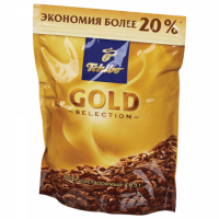 Кофе растворимый TCHIBO "Gold selection", сублимированный, 285 г, мягкая упаковка, 10199