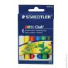 Пластилин классический STAEDTLER "Noris Club", 6 цветов, 126 г, картонная упаковка, 8420 C6