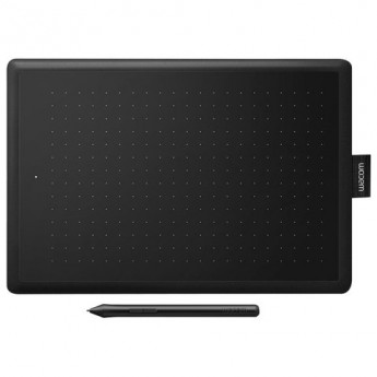 Планшет графический WACOM One medium CTL-672-N, 2540 LPI, 2048 уровней, (А5)216x135, USB, черный