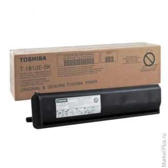Тонер-картридж TOSHIBA (T-1810E-5K) 181/182/211/212/242/182i/212i/242i, черный, оригинальный, ресурс