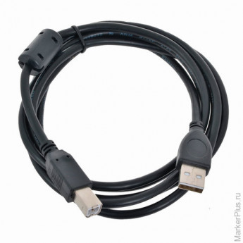 Кабель USB 2.0 AM-BM, 3 м, CABLEXPERT, для принтеров, МФУ и периферии, CCP-USB2-AMBM10
