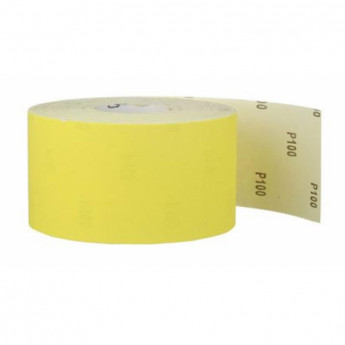 Бумага наждачная желтая в рулоне 115мм х 5м P100 ABRAforce 500024528