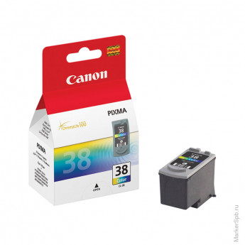 Картридж оригинальный Canon CL-38 цветной для Canon PIXMA iP-1800/1900/2500/2600/MP-140/210/220 (207стр)