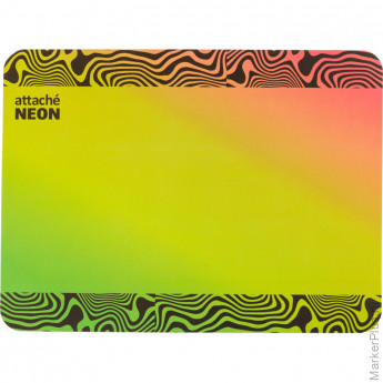 Коврик на стол Attache Neon 430х320мм дизайн НМ-03О