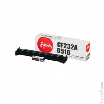 Драм-картридж универсальный Sakura CF232A/051D чер.для HP/Canon
