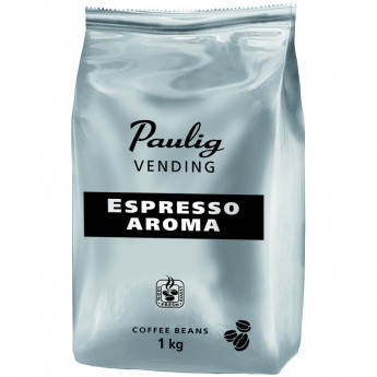 Кофе в зернах Paulig "Vending Espresso Aroma", вакуумный пакет, 1кг