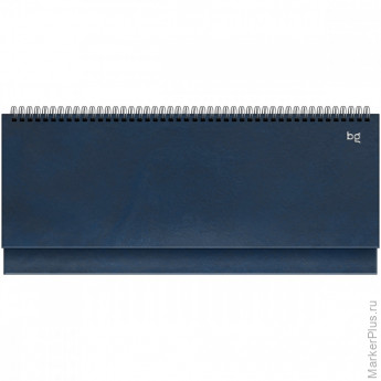 Планинг недатированный 56л., 285*100, бумвинил, синий