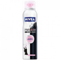 Дезодорант-антиперспирант NIVEA Невидимая защита ч/б спрей Clear жен 130 г