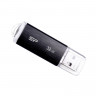 Флеш-память Silicon Power Blaze B02 32GB USB 3.2, черный, пластик