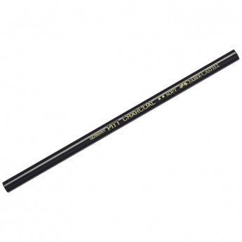 Угольный карандаш Faber-Castell 'Pitt', мягкий, 6 шт/в уп