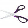 Ножницы Berlingo 'Easycut 350', 23см, сиреневые, эргономичные ручки, мягкие вставки, европодвес