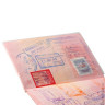 Обложка для листа паспорта, ПВХ, 87х128 мм, прозрачная, 1361, 1361.К
