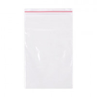Пакеты ZIP LOCK 'зиплок' ПРОЧНЫЕ, комплект 100 шт., 10х15 см, ПВД, 60 мкм, BRAUBERG EXTRA, 608170