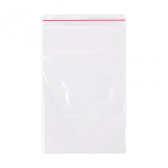Пакеты ZIP LOCK 'зиплок' ПРОЧНЫЕ, комплект 100 шт., 10х15 см, ПВД, 60 мкм, BRAUBERG EXTRA, 608170